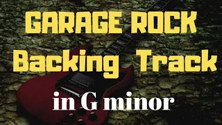 GARAGE ROCK Backing Track in G minor
