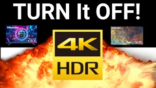 Here's Why You Should Turn Off HDR On Your TV