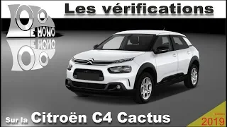 Citroen C4 Cactus: vérifications et sécurité routière