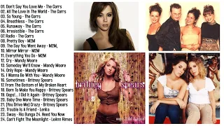 M2M, Britney Spears, Avril Lavigne, The Corrs, Mandy Moore & Others Greatest Hits Love Songs