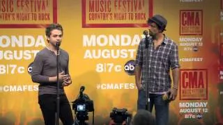 Hunter Hayes - 2013 CMA Festival - Interview