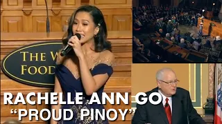 RACHELLE ANN GO RECEIVED STANDING OVATION AT THE WORLD FOOD PRIZE LAUREATE AWARD 2019