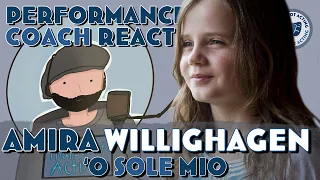 A Fun Performance by Amira Willighagen singing 'O Sole Mio LIVE (First Time Reaction)