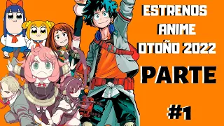 ESTRENOS ANIME OTOÑO 2022 PARTE 1 - Todas las series que tienen continuaciones #anime #otoño2022