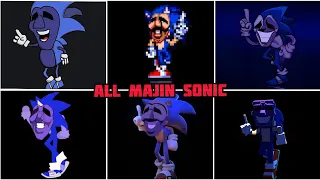 ALL MAJIN SONIC HAS A MASK