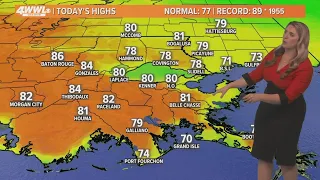 New Orleans weather: full Saturday forecast