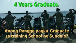 Panoorin: Degree holder course, Anong Ranggo pagka-Graduate sa Candidate Soldier Course?