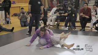 ROGUE Grappling Jan 2019 Full Match - Women's Gi. Hayley MacLeod vs Alexandra Carrier