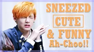 K-POP IDOLS VS. SNEEZING