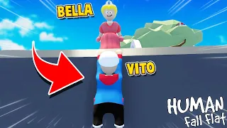 GRAMY PIERWSZY RAZ W HUMAN FALL FLAT 🤣 (Jesteśmy Z Plasteliny) | Vito i Bella