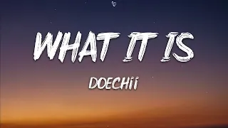 Doechii - What It Is (Lyrics) Solo Version