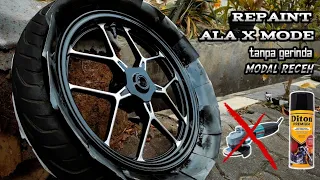 Repaint velg Vario 125 ala x mode menggunakan pilok tanpa gerinda!!!