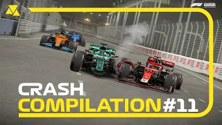 F1 2021 | CRASH COMPILATION #11