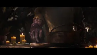 Thanos eating scene but with Shrek music