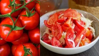 Отличная ЗАКУСКА Из Помидоров 🍅 Маринованные Помидоры за 30 минут!