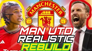 REALISTIC MANCHESTER UNITED X SOUTHGATE REBUILD | EAFC 24