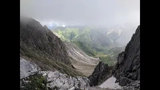 Восхождение на пик Трехглавая, Восточные Саяны, июль 2019 г.