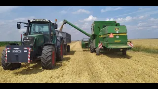 Żniwa Jęczmienia 2021* John Deere 1188SII* Fendt 714* capek