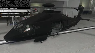 GTA 5 - DLC Aircraft Customization - Annihilator Stealth