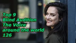 Top 9 Blind Audition (The Voice around the world 126)