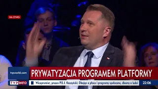 Czarnek: Społeczna gospodarka rynkowa zakłada, że strategiczne sektory muszą być państwowe