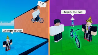 Momentos Divertidos en Obby Con Una Bicicleta 🚲🚴‍♀️ (Roblox)