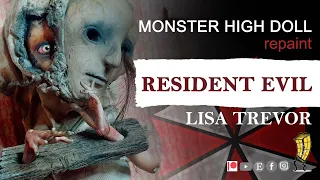 Monster High Doll repaint | Resident Evil | Lisa Trevor