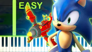 Tornado Defense | SONIC UNLEASHED - EASY Piano Tutorial