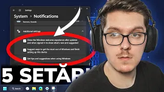 5 SETARI pe care trebuie SA LE SCHIMBI in WINDOWS 11