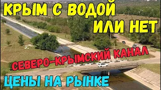 Крым 2020 СЕВЕРО-КРЫМСКИЙ КАНАЛ.Какая СИТУАЦИЯ с ВОДОЙ? Крым С ВОДОЙ?или без? ЦЕНЫ на рынке ЛЕНИНО