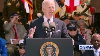President Biden Full Remarks on 80th Anniversary of D-Day in Normandy, France