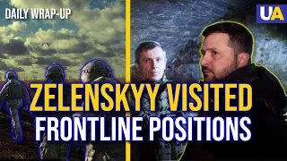 Zelenskyy visited frontline positions of the Ukrainian warriors