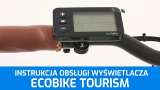 Ecobike Tourism LCD - obsługa wyświetlacza [instrukcja]