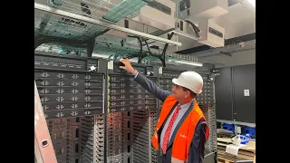 Accensione del supercomputer Leonardo