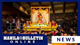 Black Nazarene leaves Quirino Grandstand for Traslacion 2024