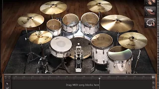Король и Шут - Камнем по голове (live На краю)only drums midi backing track