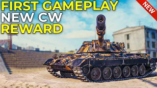 Carro da Combattimento 45t Gameplay, New Clan Wars Reward Tank 🔥 | World of Tanks 1.11.1