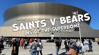 New Orleans Saints v Chicago Bears, inside the Superdome 2023