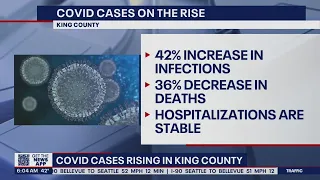 COVID cases rising in King County