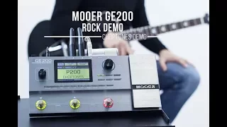 Mooer GE200 | Rock Demo