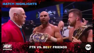 FTR Defend AEW World Tag Team Championship Against Best Friends on AEW Dynamite