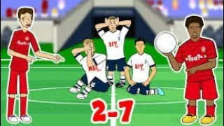 Spurs 2-7 Bayern Munich! (442oons Parody)