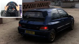 200HP Renault Clio Williams 1993 - Forza Horizon 5 | Steering Wheel Logitech G29 + Shifter Gameplay