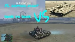 GTA 5 ONLINE NEW DLC tank TM-02 khanjali vs rhino tank who will win?....