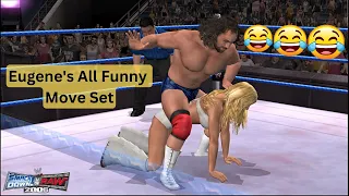 Funny Move Set of Eugene 🤣🤣🤣 | WWE Smackdown Vs Raw 2006