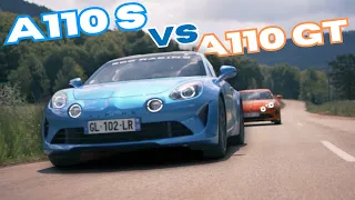 COMPARATIF ALPINE A110 S vs A110 GT