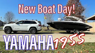 Picking up the new Boat! - 195s