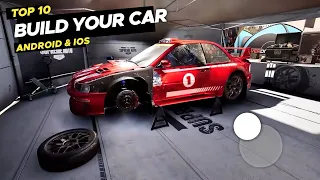 TOP 10 Games that Lets You Build Your Own Car for Android & iOS 2024 • Games like my Summer Car