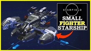 Starfield Small Fighter Ship Build (Compact Ship Build)