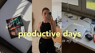 PRODUCTIVE DAYS IN MY LIFE: becoming the best version of myself (the it girl diaries)
